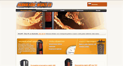 Desktop Screenshot of akumulacne-nadrze.eu